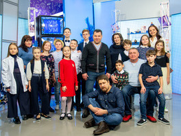 Команда детской познавательной программы «Умникум» ООО «Газпром трансгаз Югорск»