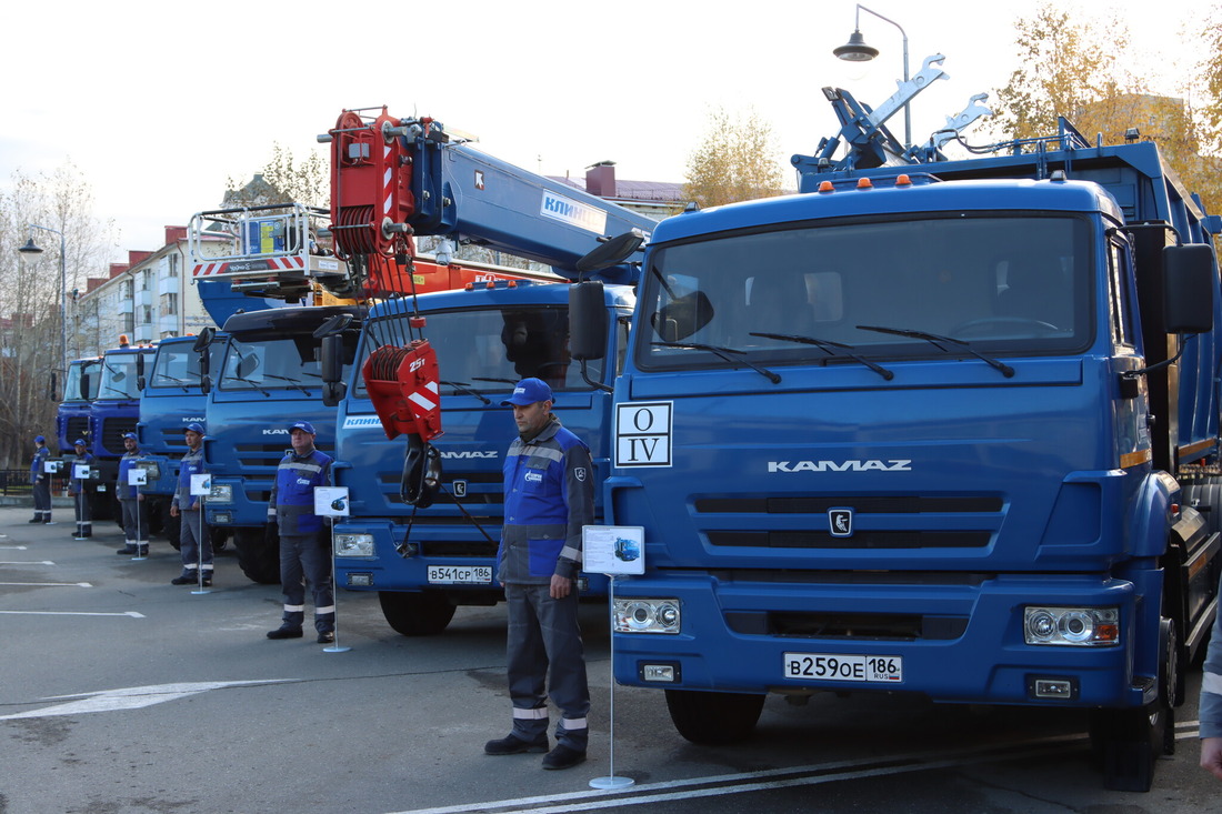 В «Газпром трансгаз Югорске» прошла выставка газомоторной техники