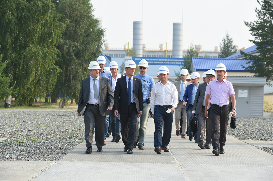 Делегация посетила Комсомольское линейное производственное управление магистральнывх газопроводов
