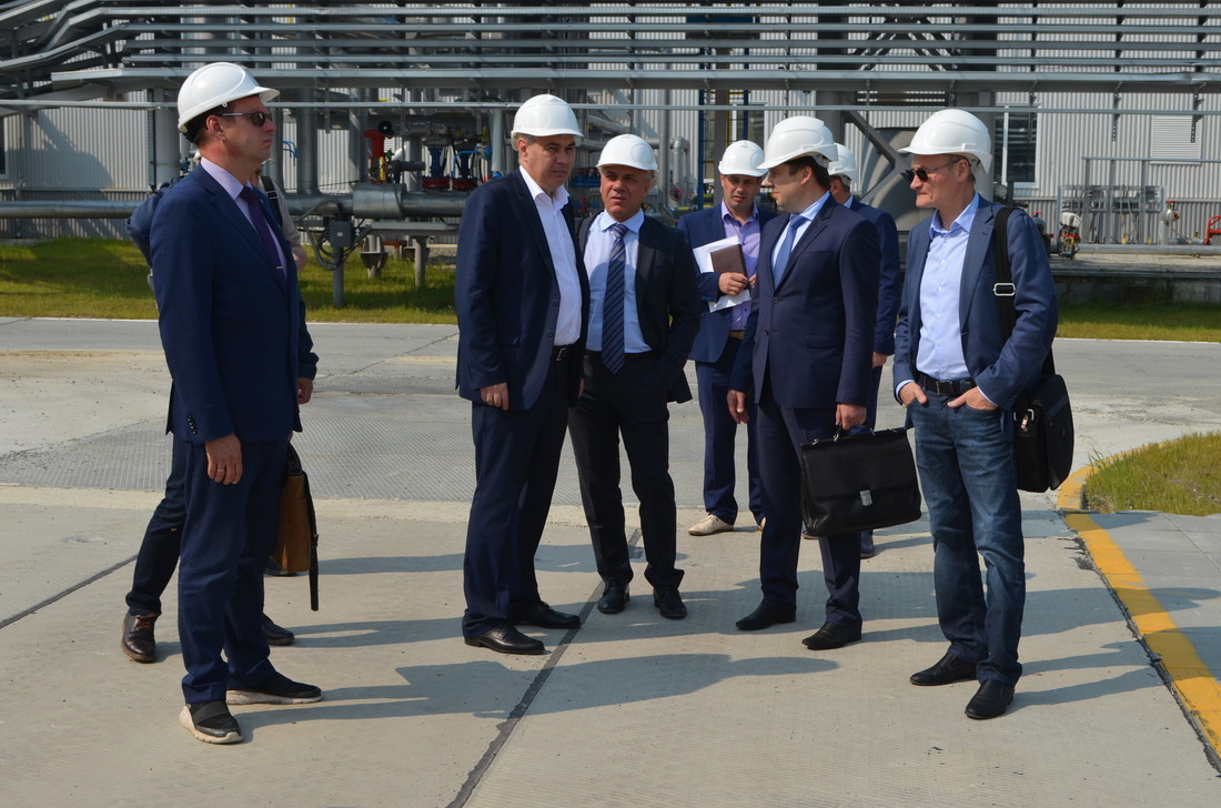 Представители ООО "Газпром трансгаз Югорск" и ООО "Газпром ПХГ" смогли на месте оценить степень готовности объектов, возводящихся в рамках второго этапа проекта по расширению Пунгинского ПХГ