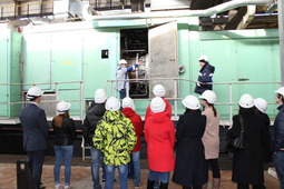 Экскурсии для учащихся школ на производственных объектах Сосновского ЛПУМГ
