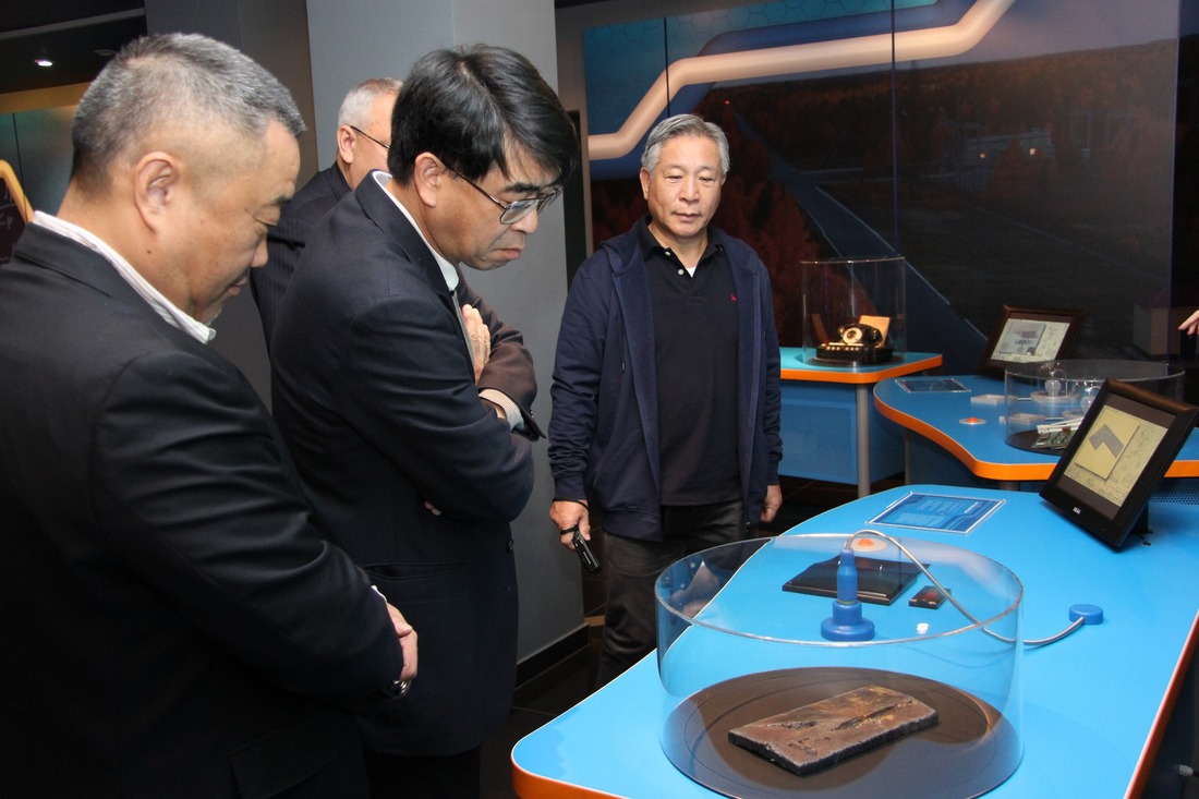 Гости из Японии посетили корпоративный музей ООО «Газпром трансгаз Югорск»