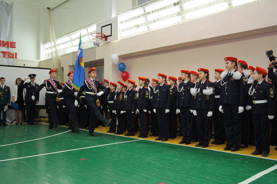 Югорские кадеты приняли присягу