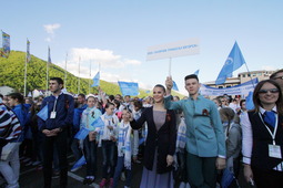 Представители «Газпром трансгаз Югорска» приняли участие в торжественном митинге, посвященному 70-летию Великой Победы