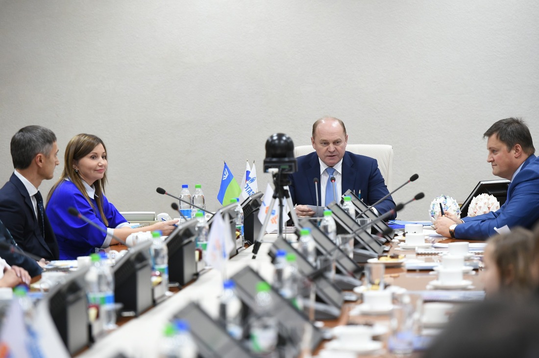 Встреча прошла в центральном офисе ООО "Газпром трансгаз Югорск" в г. Югорске