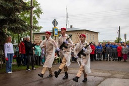 Символ Победы прибыл в село Березовка (Пермский край)