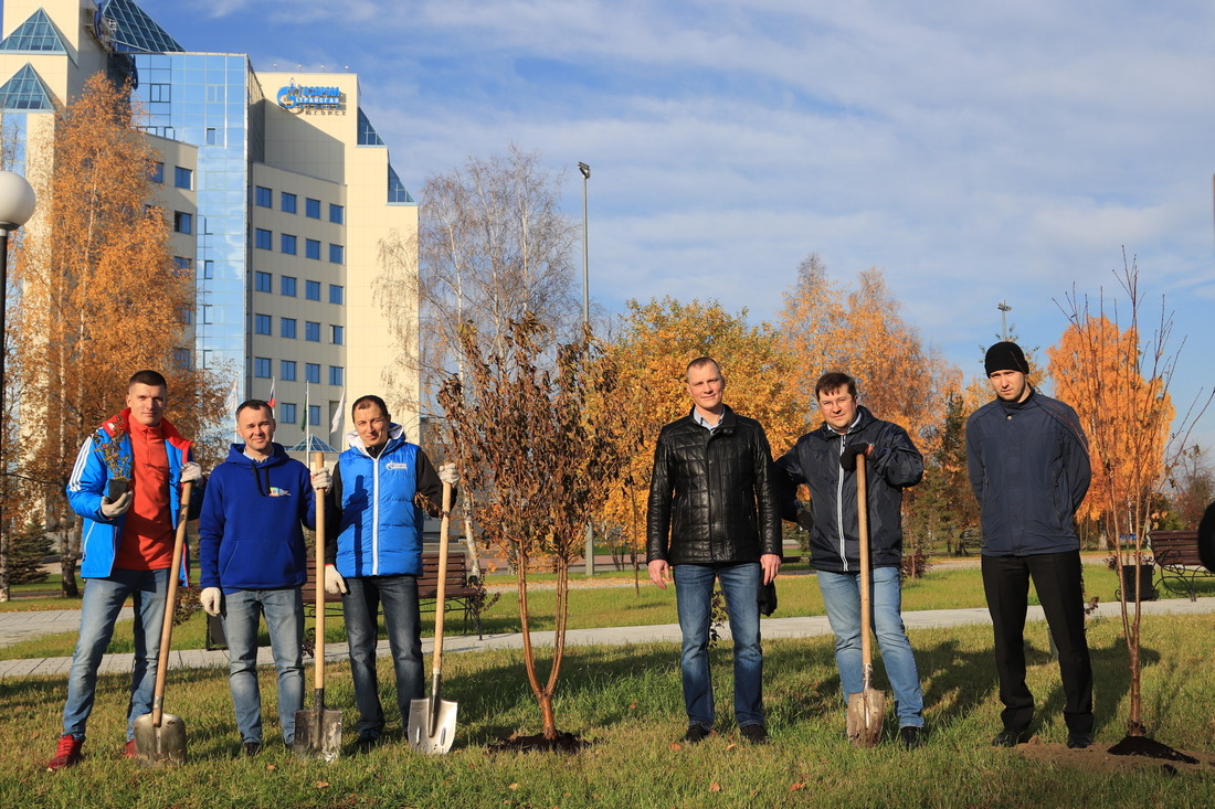 «Газпром трансгаз Югорск» провел акцию «Посади дерево Победы!»