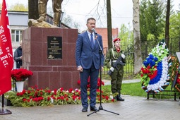 Марш Знамени Победы в Горнозаводске (Пермский край)