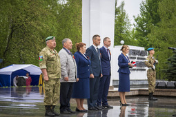 Знамя Победы принимает Чайковский (Пермский край)