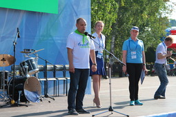 Краткий отчет участников межрегионального автопробега состоялся на центральной площади г. Ханты-Мансийска