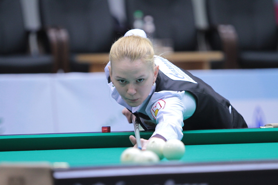 Диана Миронова, чемпионка Суперфинала чемпионата мира по бильярдному спорту
