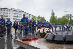Знамя Победы принимает Чайковский (Пермский край)