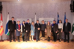 Церемония награждения в городе Ханты-Мансийске