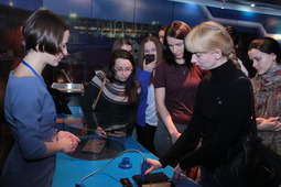 Участники Конкурса на экскурсии в корпоративном музее ООО "Газпром трансгаз Югорск"