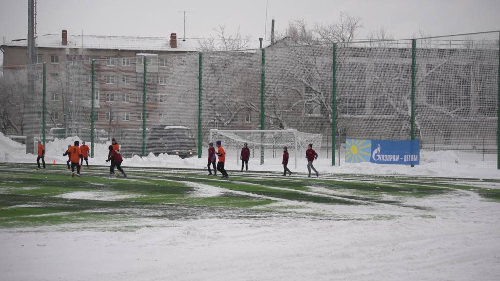 В городе Заволжье Нижегородской области открылся обновленный стадион с футбольным полем