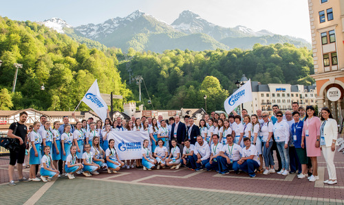 Творческая делегация «Газпром трансгаз Югорска» с руководителями компании