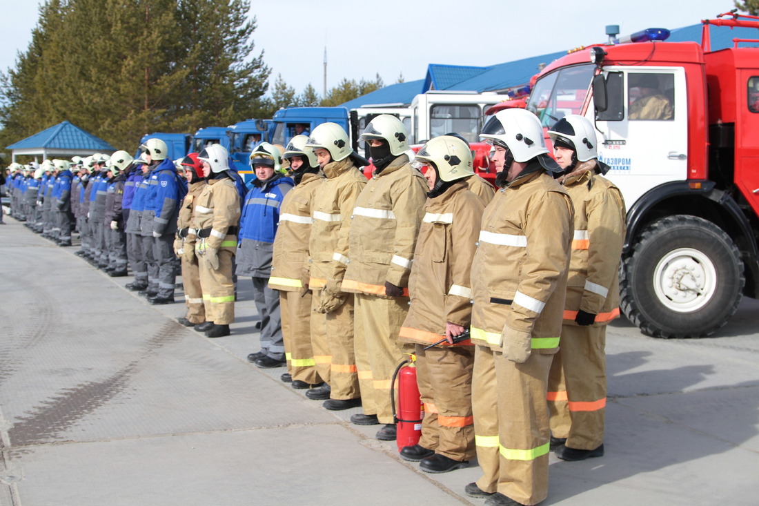Аттестация нештатного аварийно-спасательного формирования ООО «Газпром трансгаз Югорск»
