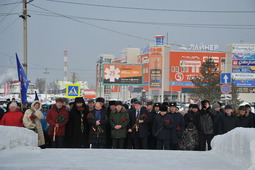 Торжественный митинг, посвященный Дню защитника Отечества