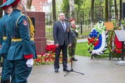 Марш Знамени Победы в Горнозаводске (Пермский край)