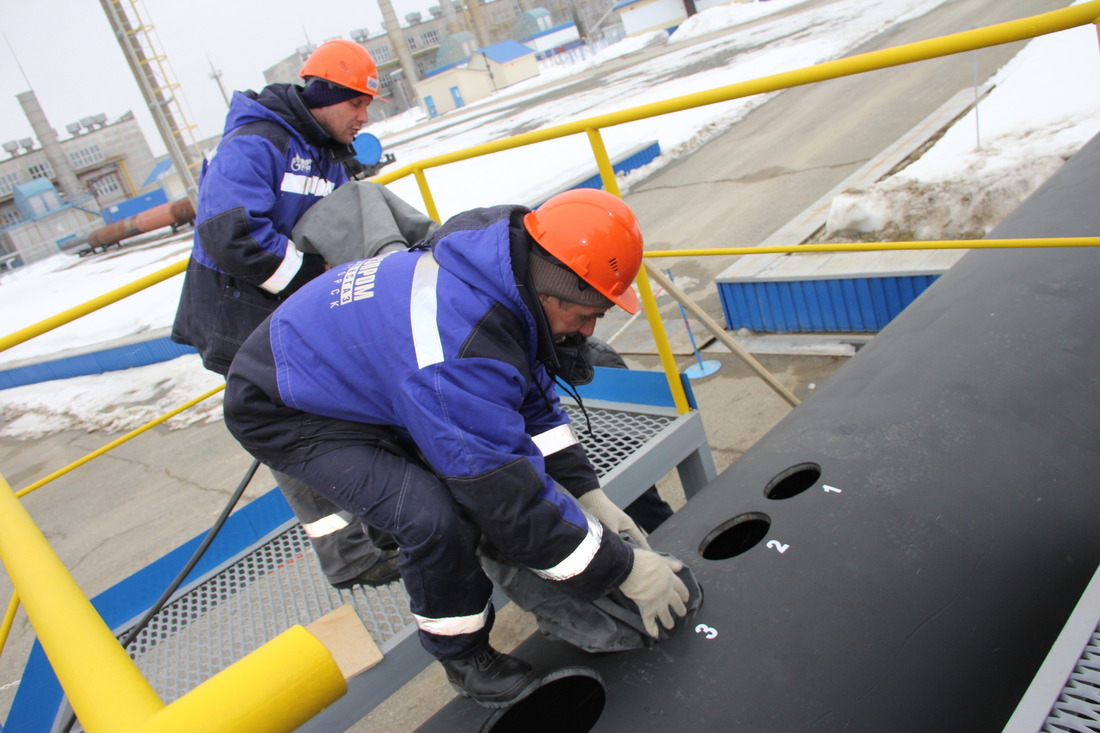 Испытания временных герметизирующих устройств в ООО "Газпром трансгаз Югорск"