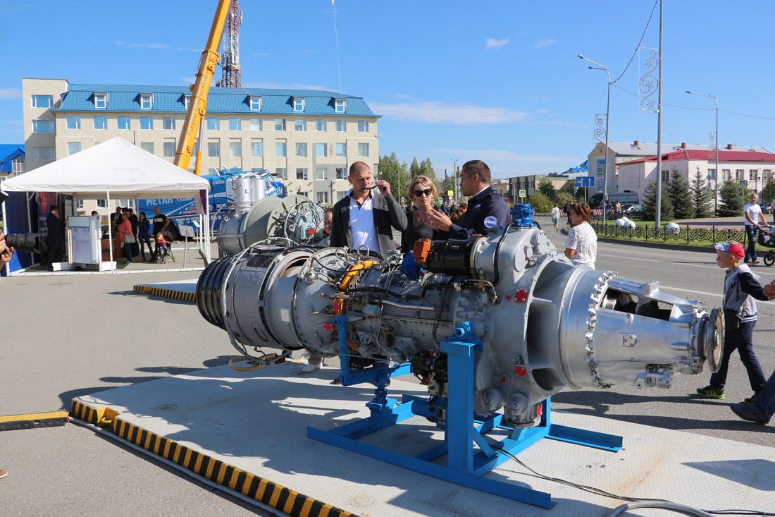 Выставка-аллея современных энергоэффективных технологий ООО «Газпром трансгаз Югорск»
