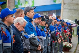 Знамя Победы принимает город Чайковский (Пермский край)