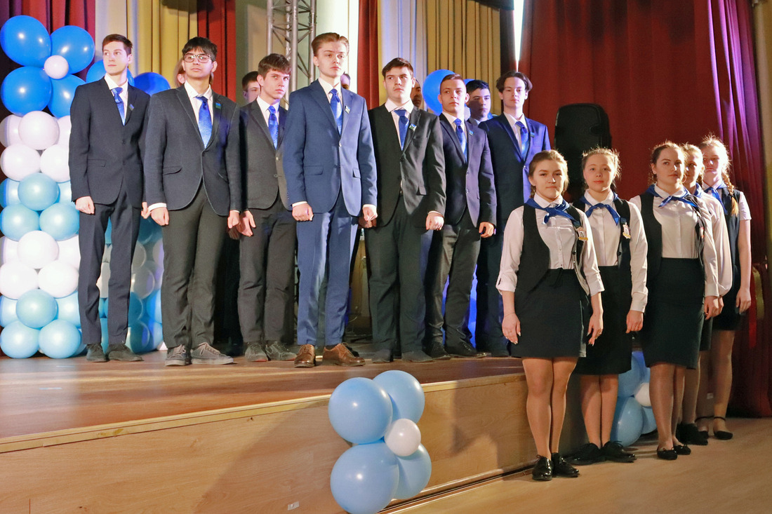 В Югорске состоялась церемония посвящения в ученики "Газпром-класса"