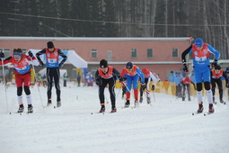 Лыжные гонки, эстафета юноши