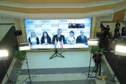 Участники телемоста — ООО «Газпром трансгаз Беларусь»