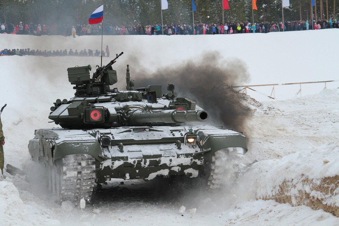 Боевая гусеничная машина — танк Т-90