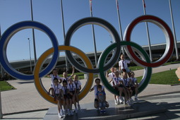 Экскурсия югорской делегации на Олимпийские объекты