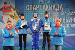 1 место в лыжных гонках завоевал спортсмен ООО "Газпром трансгаз Югорск"