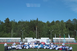Общее фото участников соревнований