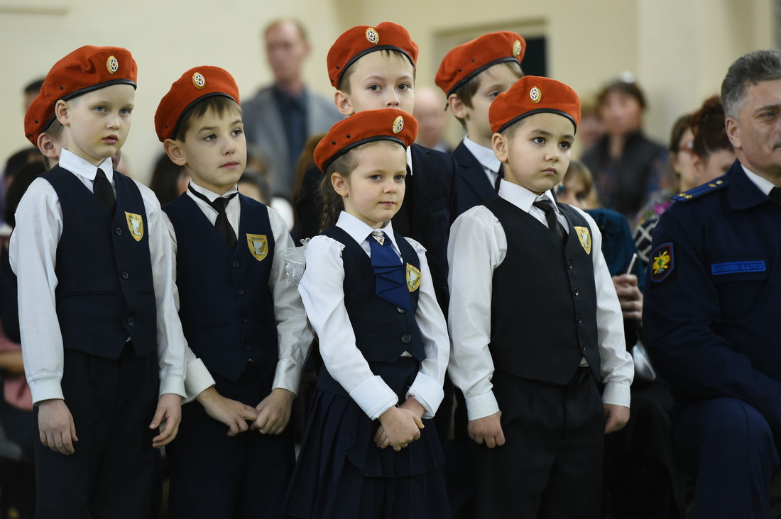 На церемонии открытия Центра патриотического воспитания "Доблесть" в Югорске